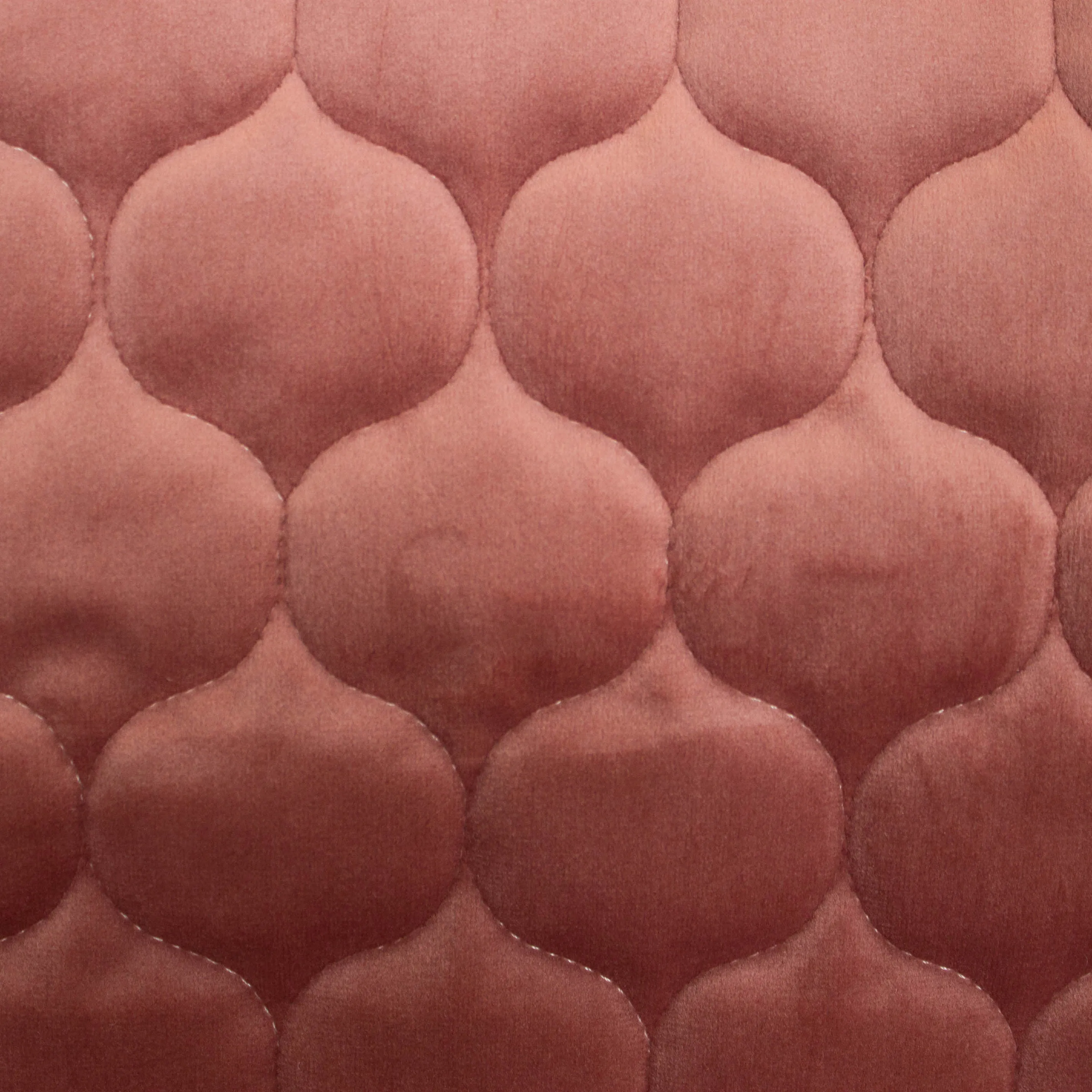 Matelassé velours oud roos